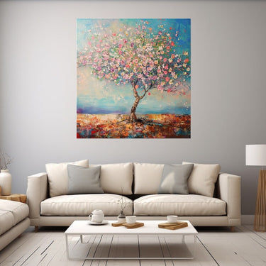 Blossoming Tree Painting